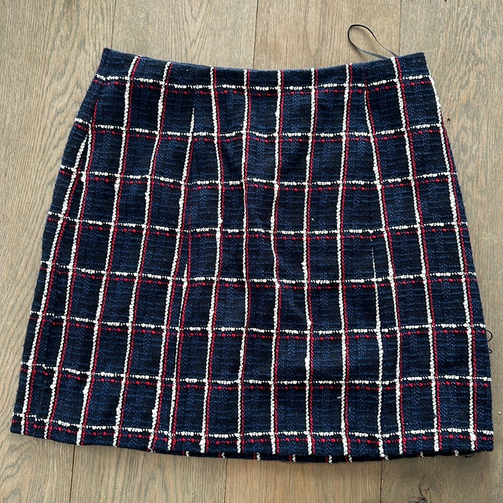 Favorite Daughter The First Wife Mini Skirt Potenza Tweed